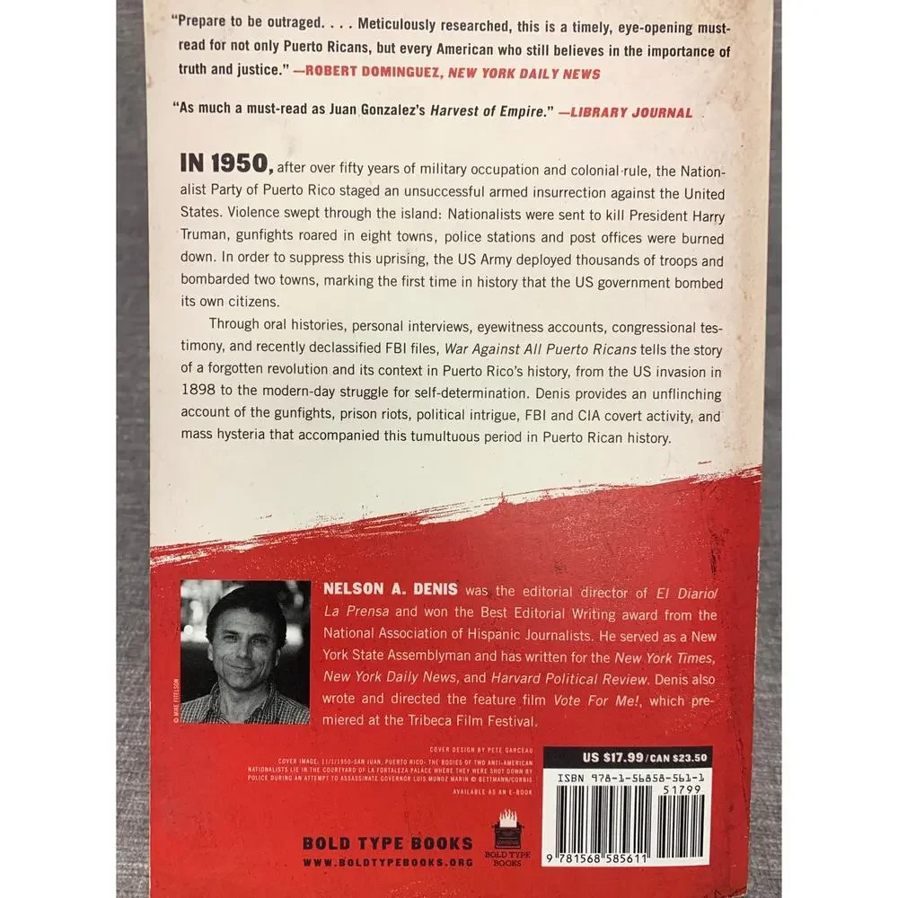 The War Against All Puerto Ricans - Revolution and Terror in America's Colony